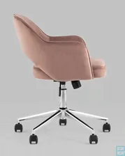 Компьютерное кресло Кларк велюр Розовый