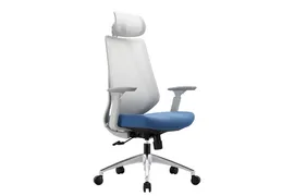 Компьютерное кресло Reus pu white / chrome