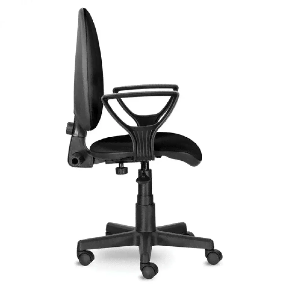 Компьютерное кресло BRABIX Prestige Ergo MG-311 черный кожзам, цена - 4900 ₽, производитель - Brabix