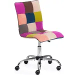 Компьютерное кресло TetChair ZERO (спектр) ткань, флок, цветной
