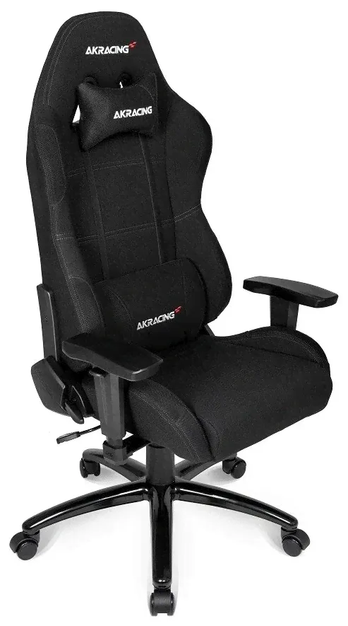 Компьютерное кресло AKRACING AK-K7012 игровое, обивка: текстиль, цвет: black-1