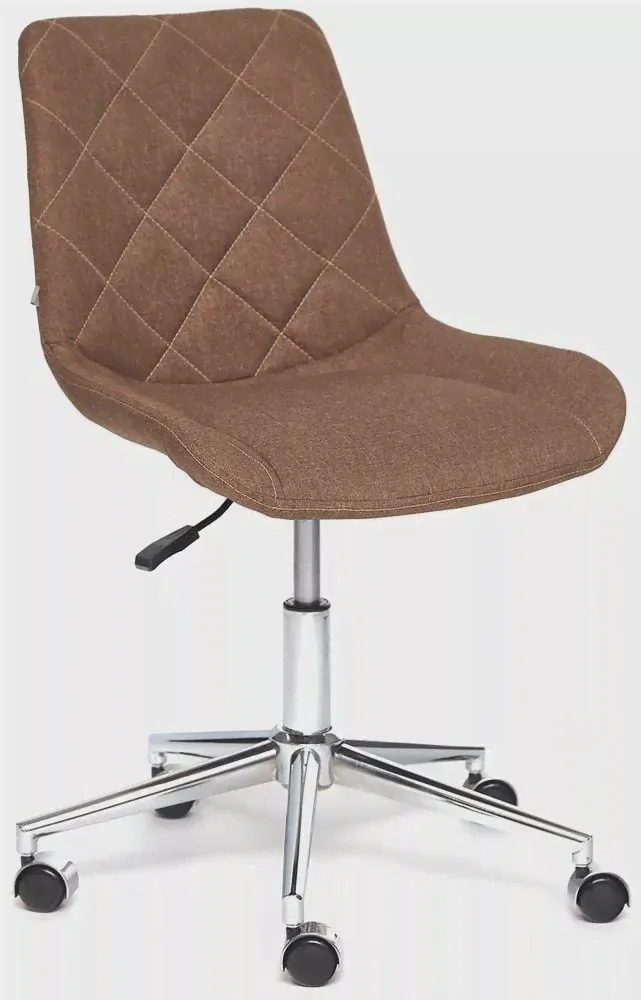 Компьютерное кресло STYLE ткань, коричневый, F25 TetChair Коричневый-3