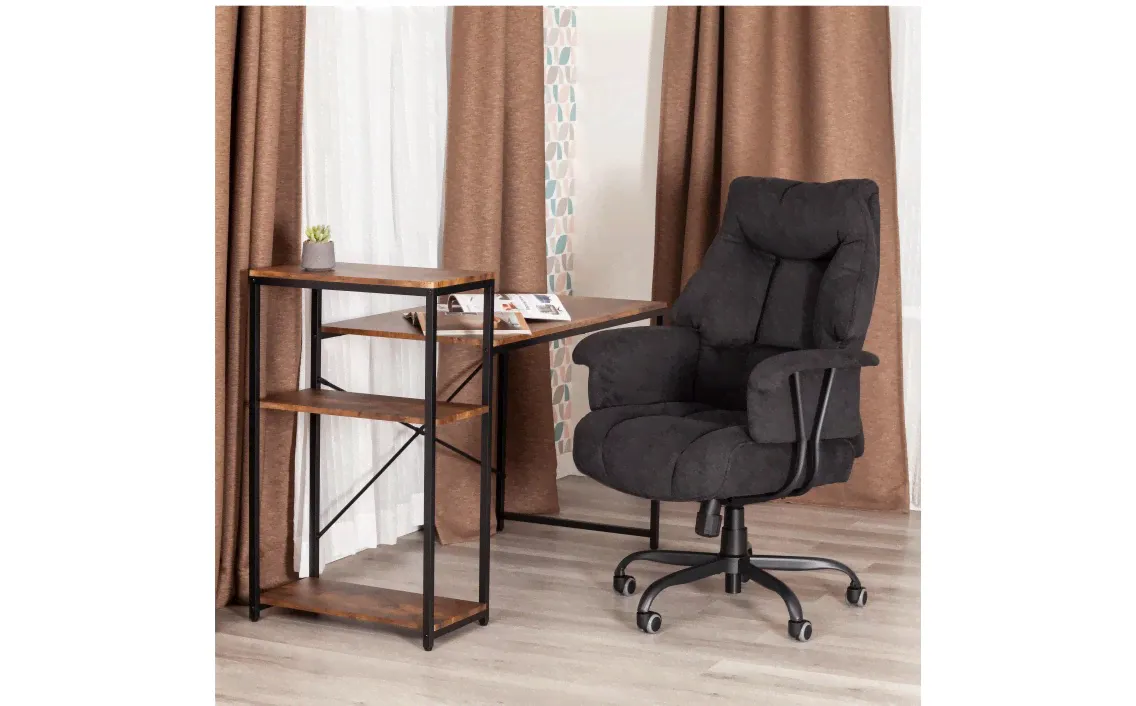 Компьютерное кресло TetChair Brooklyn, ткань, черный