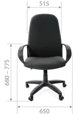 Компьютерное кресло CHAIRMAN 279, экокожа, цвет черный