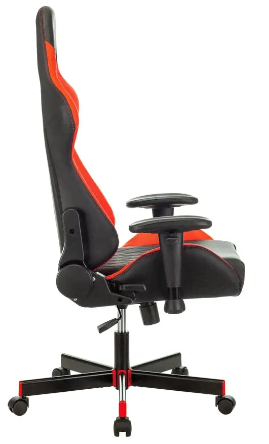 Bonro Кресло игровое A4Tech Bloody GC-870 черный/красный ромбик эко.кожа крестовина Bloody GC-870 компьютерное кресло-4