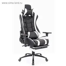 Компьютерное кресло Everprof Lotus S1 чёрно-белое