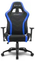 Компьютерное кресло Sharkoon SKILLER SGS2 игровое, обивка: текстиль, цвет: blue