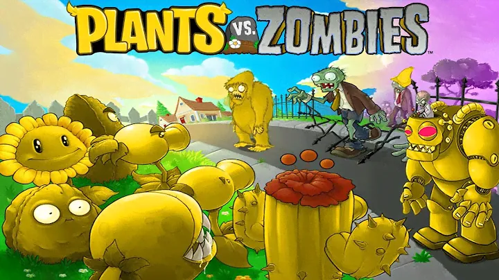 Plants Vs Zombies Golden Mod Gameplay