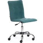 Компьютерное кресло TetChair Кресло ZERO велюр Clermon, бирюзовый, 140