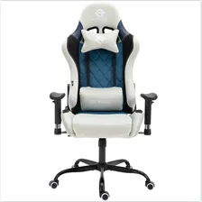 Компьютерное кресло велюровое GTracer 306 игровое, синий