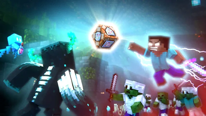 HEROBRINE VS WARDEN - Herobrine’s Pillager and Zombie Army vs Warden (Minecraft Animation Movie)
