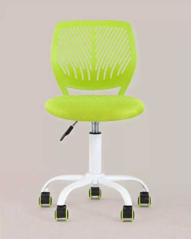 Кресло компьютерное детское Анна салатовый Компьютерное кресло Stool Group-0