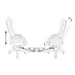 Компьютерное кресло Бюрократ T-9923WALNUT-4
