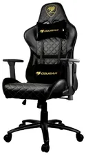 Компьютерное кресло COUGAR Armor ONE Royal игровое, обивка: искусственная кожа, цвет: черный