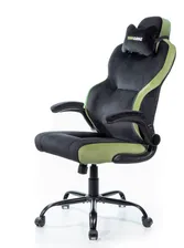 Игровое Компьютерное Кресло Vmmgame Unit Velour Green, Xd-A-Vrbkgn, Черный;зеленый