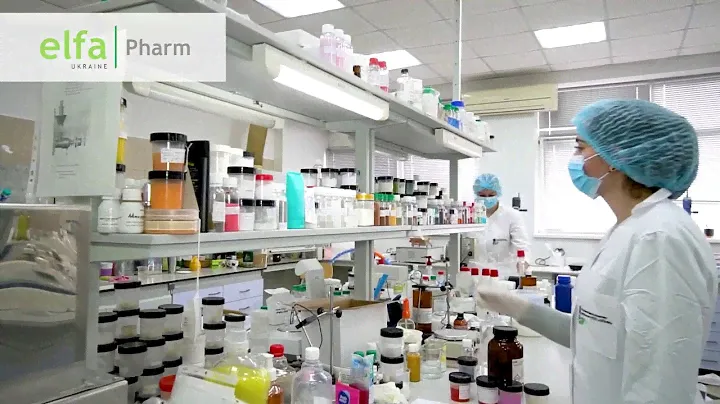 ELFA PHARM UKRAINE. Фармацевтическая фабрика-партнер по производству средств Piel Cosmetics.