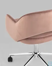Компьютерное кресло Кларк велюр Розовый