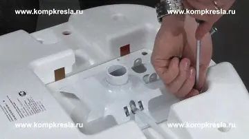 Инструкция по сборке кресла на примере CH-W797AXSN