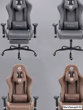 Игровое компьютерное кресло MegaTrend с подножкой 305F GT Racer коричневый