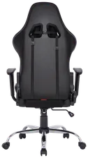 Defender Компьютерное кресло Defender Racer игровое, обивка: искусственная кожа, цвет: черный/красный компьютерное кресло