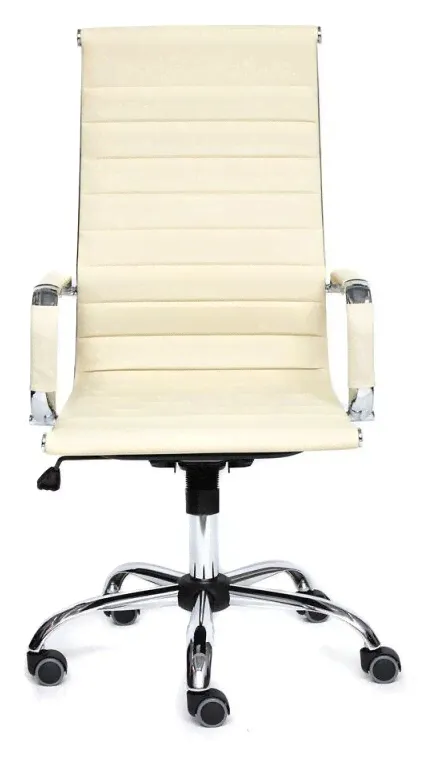 Компьютерное кресло TetChair Urban для руководителя, обивка: искусственная кожа, цвет: бежевый-3