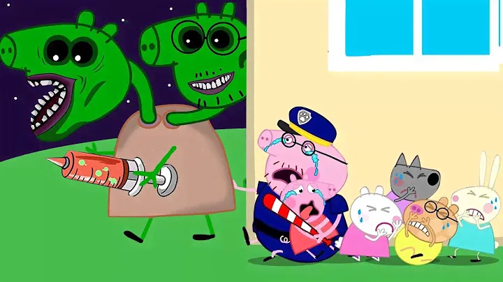 Zombie Apocalypse, Peppa Zombies Appear At The Amusement Park | Peppa Pig Funny Animation