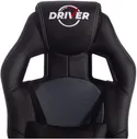 GT Кресло Комус Driver, искусственная кожа черная/серая компьютерное кресло